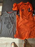 Feyenoord ajax T-shirt en oranje setje maat 134 140 140, Ophalen of Verzenden, Jongen of Meisje