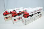 Majorette 3 Texaco modellen in prachtige staat in box 1:100, Ophalen of Verzenden, Zo goed als nieuw, Bus of Vrachtwagen, Overige merken