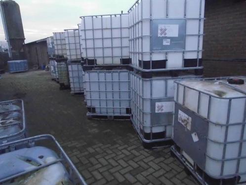 ibc tanks watertanks gespoeld 1000-600 liter wijnvaten 3000l, Tuin en Terras, Regentonnen, Gebruikt, Kunststof, 150 liter of meer