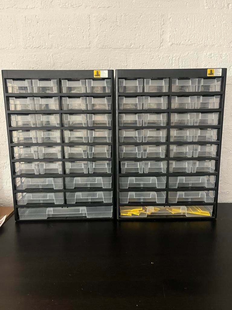 2 ladekasten -13x30x35, Ophalen, Overige materialen, Minder dan 50 cm, 5 laden of meer