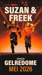 2 tickets Suzan & Freek 15 Mei, Tickets en Kaartjes, Evenementen en Festivals, Twee personen
