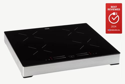 Etna inductie kookplaat 4 pits, Witgoed en Apparatuur, Kookplaten, Zo goed als nieuw, Vrijstaand, Inductie, 4 kookzones, Ophalen