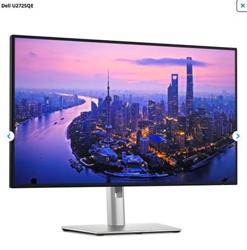 27" Dell Ultrasharp U2725QE 4K 120Hz + Hub monitor beschikbaar voor biedingen