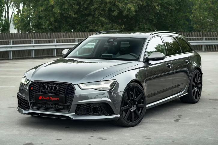 Audi RS6-R MTM Performance Quattro 4.0 605PK 2016 Grijs, Auto's, Audi, Particulier, RS6, ABS, Achteruitrijcamera, Adaptieve lichten