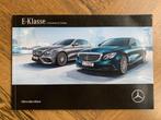 Brochure folder Mercedes-Benz E-klasse W213 S213 2016, Zo goed als nieuw, Mercedes-Benz, Mercedes, Ophalen of Verzenden