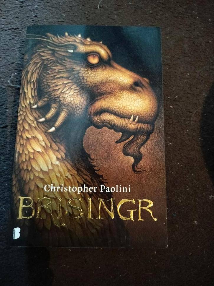 Brisingr - Christopher Paolini (Gelezen), Boeken, Fantasy, Zo goed als nieuw, Ophalen