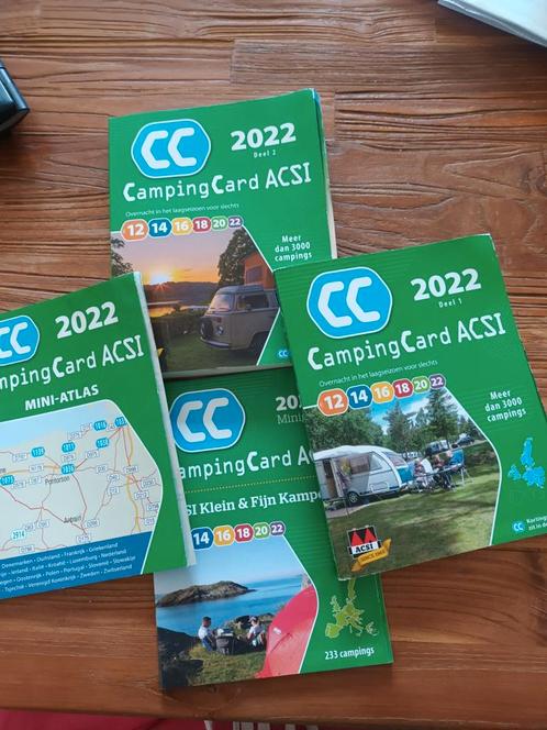 ACSI - CampingCard ACSI 2022, Boeken, Reisgidsen, Zo goed als nieuw, Campinggids, Europa, ANWB, Ophalen of Verzenden