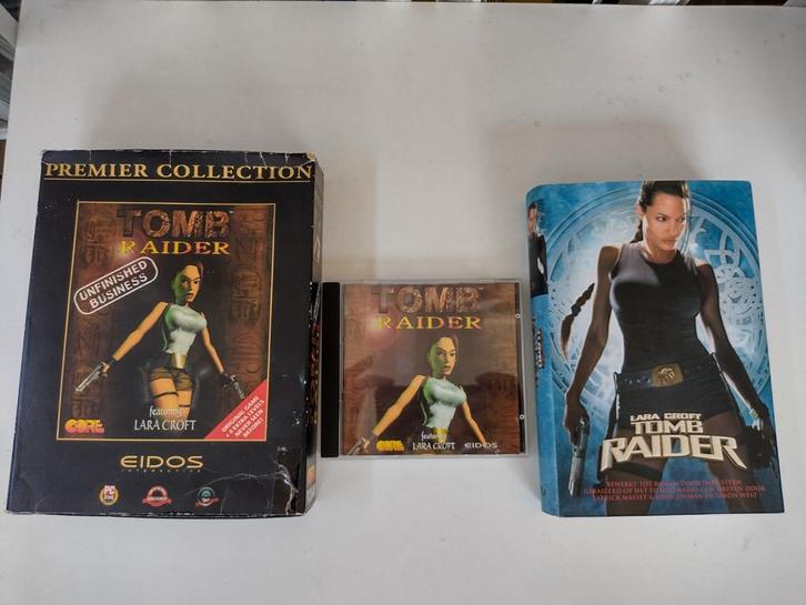Pc Big box en boek van tomb raider, Spelcomputers en Games, Games | Pc, Zo goed als nieuw, Avontuur en Actie, 1 speler, Ophalen of Verzenden