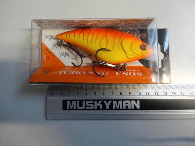 Kunstaas: Doiyo Concept Sosa Sinking 115 Sambai Ratelaars, Watersport en Boten, Hengelsport | Roofvissen, Nieuw, Overige typen