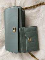 Coach tas met pasjeshouder NIEUW!, Sieraden, Tassen en Uiterlijk, Tassen | Damestassen, Ophalen of Verzenden, Nieuw, Blauw, Schoudertasje