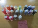 Party met 20 nieuwe koontjes  Borduurgaren., Ophalen, Nieuw, Machineborduren, Borduurgaren of Zijde