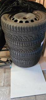 Winterbanden 205/55 R16 met velgen, Ophalen of Verzenden, Gebruikt