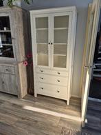 Hemnes vitrinekast, Ophalen, Gebruikt, Met deur(en), Glas