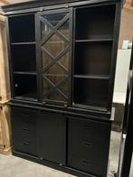 Buffetkast 150x45x220, Huis en Inrichting, Kasten | Buffetkasten, Ophalen, 100 tot 150 cm, Mangohout, 200 cm of meer