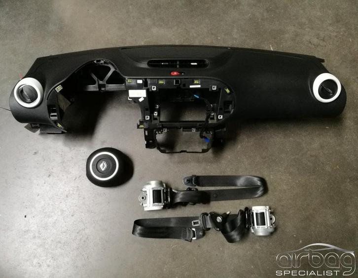 RENAULT TWINGO airbag set dashboard gordel stuur airbag 2015, Auto-onderdelen, Dashboard en Schakelaars, Renault, Gebruikt, Ophalen of Verzenden