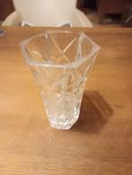 Kristallen Vaas, Wit, Ophalen of Verzenden, Minder dan 50 cm, Glas