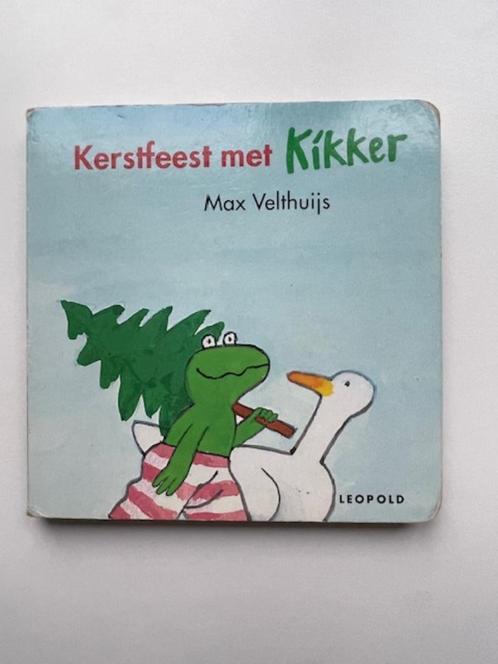 Kerstfeest met Kikker. Max Velthuijs kerstmis boek.   Karton, Boeken, Kinderboeken | Baby's en Peuters, Gelezen, Ophalen