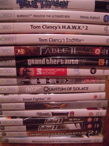 Spel voor de XBOX 360, meerdere stuks. beschikbaar voor biedingen