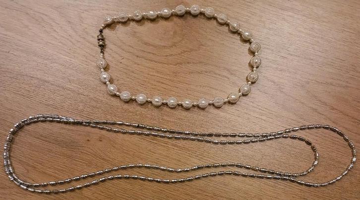 Set van 2 kettingen [A-05] PRIJS: € 7,50, Sieraden, Tassen en Uiterlijk, Kettingen, Nieuw, Overige materialen, Ophalen