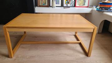 Solid wood coffee table