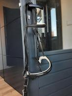Stang en trens hoofdstel. Wit onderlegd. Maat Full., Dieren en Toebehoren, Ophalen of Verzenden, Gebruikt, Dressuur