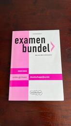 Examenbundel maatschappijkunde TL (mavo) 2020-2021, Boeken, Ophalen of Verzenden, Zo goed als nieuw, VMBO