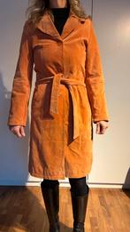 Suede jas, Oranje, Ophalen of Verzenden, Maat 36 (S), Onbekend