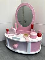 Houten Kinder Make-up tafeltje met super veel extras, Ophalen of Verzenden, Gebruikt, Meubelstuk of Keukentje