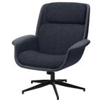 Draaifauteuil, middengrijs/donkergrijs (IKEA ÄLEBY), Huis en Inrichting, Fauteuils, Ophalen, Gebruikt, 75 tot 100 cm, Metaal