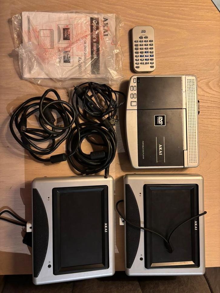 Akai dvd speler voor in de auto, Audio, Tv en Foto, Dvd-spelers, Gebruikt, Dvd-speler, Overige merken, Draagbaar, Ophalen of Verzenden