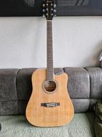 Mooie Fazley gitaar, Ophalen, Zo goed als nieuw, Western- of Steelstringgitaar, Met koffer