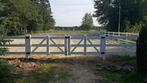 Kunststof paarden omheining PVC wit. Duurzaam en veilig, Ophalen, Nieuw, Overige soorten