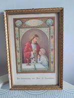 Communie Prent met Gouden Lijst, Verzamelen, Ophalen of Verzenden