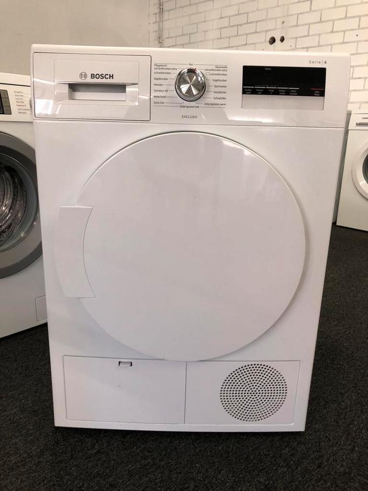 A+++ 8kg WARMTEPOMP DROGER Bosch Serie4 MET GARANTIE, Witgoed en Apparatuur, Wasdrogers, Zo goed als nieuw, Overige typen, 8 tot 10 kg