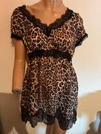 G’SEL jurk met kant maat XL 100%  ZIJDE origineel ZGAN, G sel, Zwart, Maat 46/48 (XL) of groter, Ophalen of Verzenden