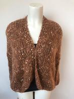 Ala Kiro by kim bruin koper openvallend wollig vest onesize, Maat 38/40 (M), Bruin, Nieuw, Ophalen of Verzenden