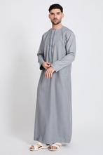 Handgemaakte Qamis Abaya heren Maat S t/m XL, Ophalen of Verzenden, Nieuw, Maat 56/58 (XL)