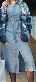 Linnen jeans jurk, Ophalen