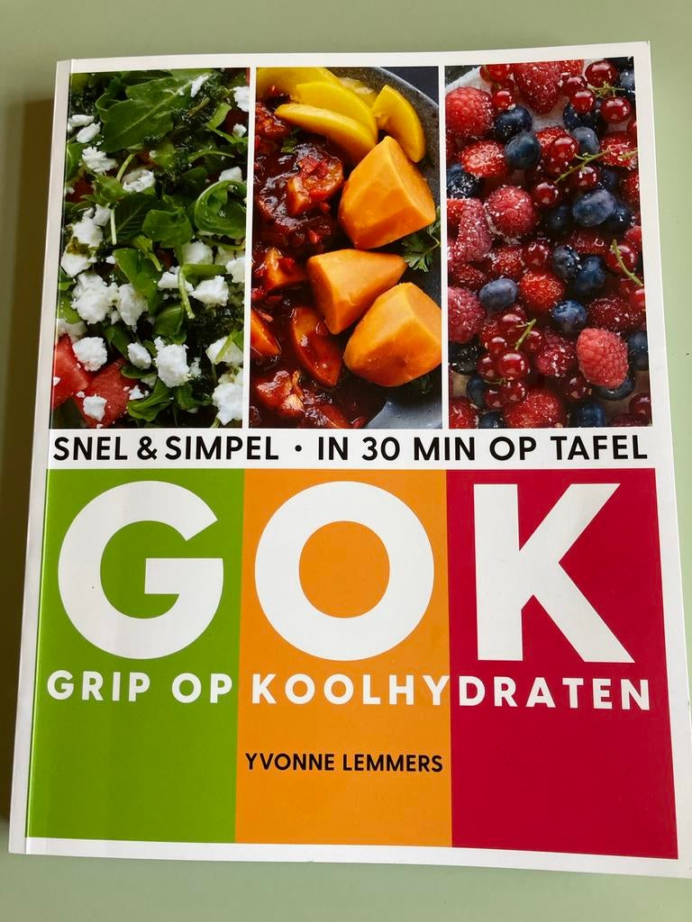 Grip op Koolhydraten - Yvonne Lemmers, Hoofdgerechten, Nieuw, Ophalen of Verzenden, Gezond koken