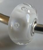 Trollbeads WITTE LUCHTBELLEN, Sieraden, Tassen en Uiterlijk, Bedels, Gebruikt, -, Verzenden, -