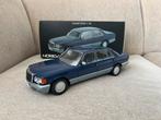 Norev HQ Mercedes W126 560 SEL blauw, Ophalen of Verzenden, Zo goed als nieuw, Norev