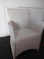 Lloyd loom stoelen voor binnen, Huis en Inrichting, Gebruikt, Wit, Riet of Rotan, Ophalen