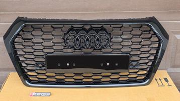 Grill Audi Q5 80A RS LOOK HOOGLANS ZWART NIEUW bj.2016-2020 beschikbaar voor biedingen