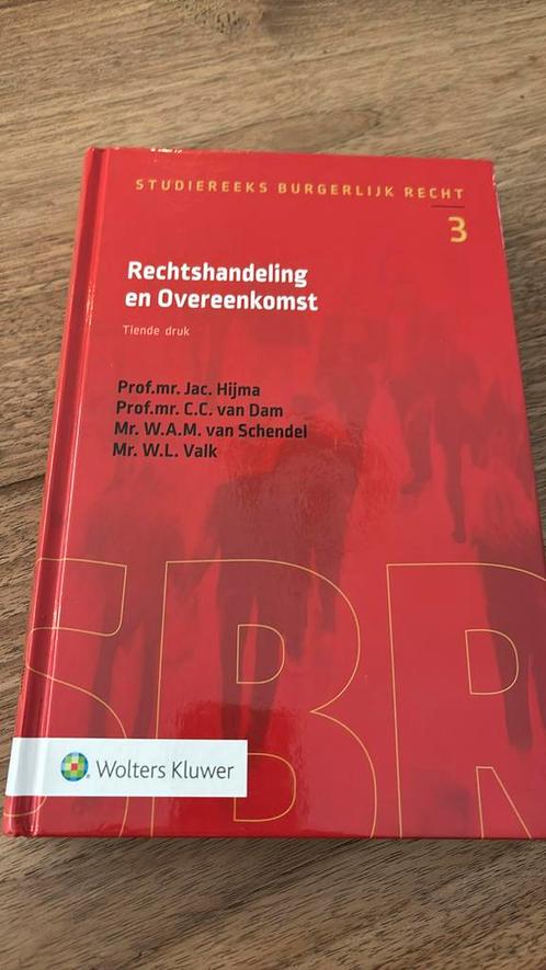 Rechtshandeling en Overeenkomst, Boeken, Wetenschap, Zo goed als nieuw, Ophalen of Verzenden