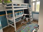Halfhoogslaper en Hoogslaper in een koop met bureau Thijs, Kinderen en Baby's, Kinderkamer | Stapelbedden en Hoogslapers, Ophalen
