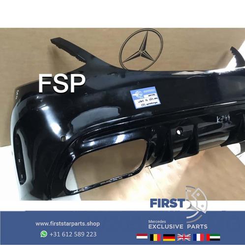W205 S205 FACELIFT C63 AMG ACHTERBUMPER + DIFFUSER ZWART ORI, Auto-onderdelen, Carrosserie en Plaatwerk, Bumper, Mercedes-Benz