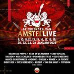 2 VIP kaarten DE VRIENDEN VAN AMSTEL LIVE voor za 11-01-2025, Tickets en Kaartjes, Twee personen, Januari