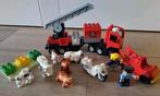 Duplo Brandweerwagen, Politie & Dieren, Ophalen of Verzenden, Gebruikt, Losse stenen, Duplo