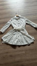 Zara broderie witte jurk, Kleding | Dames, Ophalen of Verzenden, Zo goed als nieuw, Wit