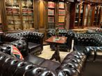 Chesterfield klassiek kantoor engels bureau interieur, Antiek en Kunst, Ophalen